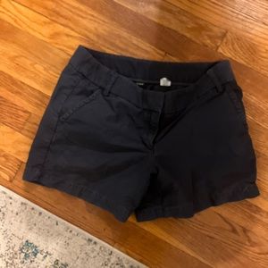 J crew navy shorts -100% cotton